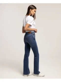 Lee Cooper Jeansy BECCA 2418 Niebieski Bootcut Fit