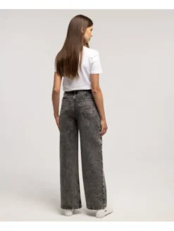 Lee Cooper Jeansy BELLA 3225 Czarny Wide Leg