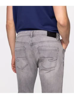 Lee Cooper Jeansy DENZEL 3009 Szary Slim Fit