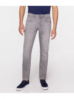 Lee Cooper Jeansy DENZEL 3009 Szary Slim Fit
