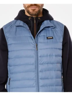 Lee Cooper Kamizelka DIEGO Niebieski Regular Fit