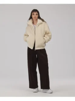 Lee Cooper Kurtka przejściowa MONIKA Beżowy Regular Fit