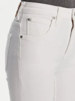 Lee Jeansy Breese 112363795 Biały Skinny Fit