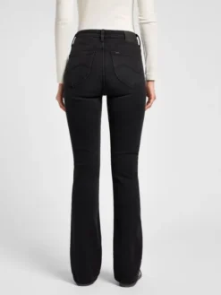 Lee Jeansy BREESE Czarny Bootcut Fit