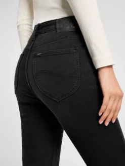 Lee Jeansy BREESE Czarny Bootcut Fit