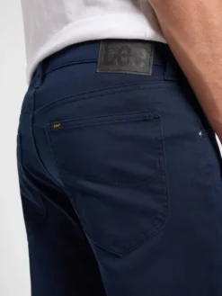 Lee Jeansy DAREN ZIP FLY Niebieski Straight Leg