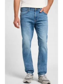 Lee Jeansy Daren Zip Fly Niebieski Regular Fit