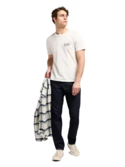 Lee Jeansy 112372611 Granatowy Slim Fit