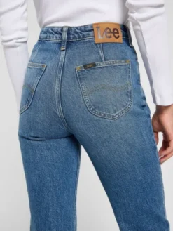 Lee Jeansy JUNE Niebieski Bootcut Fit
