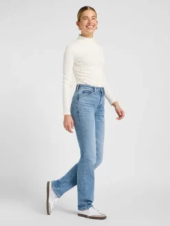 Lee Jeansy JUNE Niebieski Bootcut Fit