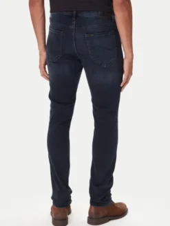 Lee Jeansy Luke 112370638 Czarny Slim Fit