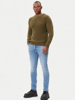 Lee Jeansy Luke 112370736 Niebieski Slim Fit