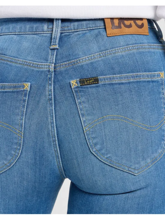 Lee Jeansy 112370938 Niebieski Bootcut Fit