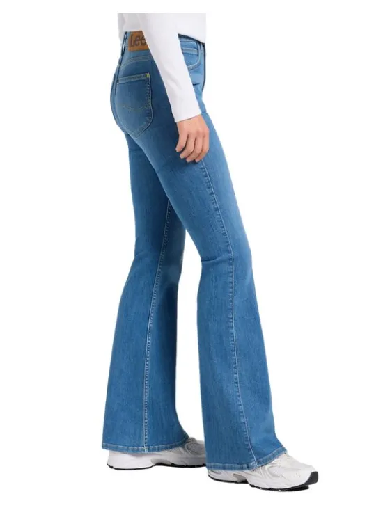 Lee Jeansy 112370938 Niebieski Bootcut Fit