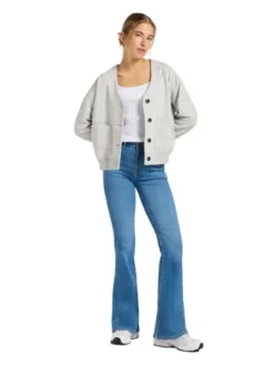 Lee Jeansy 112370938 Niebieski Bootcut Fit