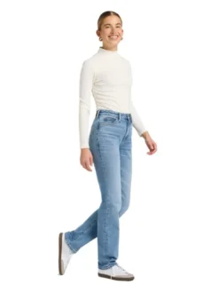 Lee Jeansy 112371098 Niebieski Regular Fit