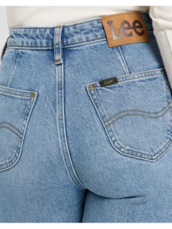 Lee Jeansy 112371098 Niebieski Regular Fit