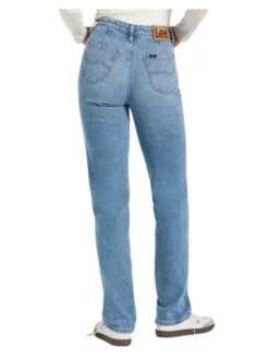 Lee Jeansy 112371098 Niebieski Regular Fit