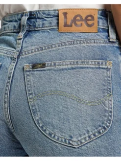 Lee Jeansy 112360027 Niebieski Regular Fit