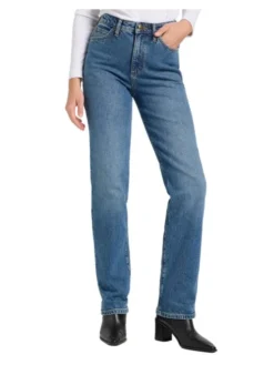 Lee Jeansy 112371090 Niebieski Regular Fit