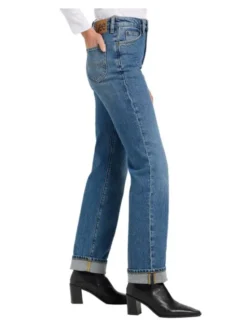 Lee Jeansy 112371090 Niebieski Regular Fit