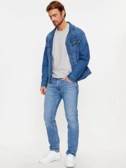 Lee Jeansy 112342258 Niebieski Slim Fit