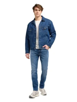 Lee Jeansy 112372613 Niebieski Slim Fit
