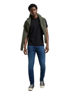 Lee Jeansy 112370586 Niebieski Slim Fit