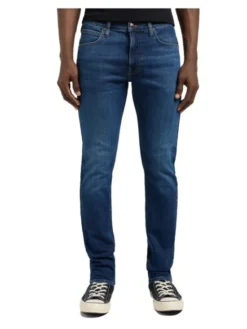 Lee Jeansy 112370586 Niebieski Slim Fit