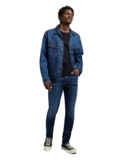 Lee Jeansy 112372647 Niebieski Slim Fit