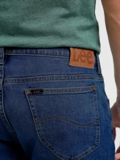 Lee Jeansy RIDER Niebieski Slim Fit