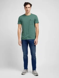 Lee Jeansy RIDER Niebieski Slim Fit