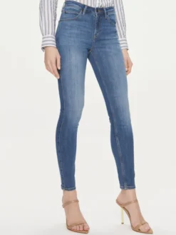 Lee Jeansy Scarlet 112346881 Niebieski Skinny Fit