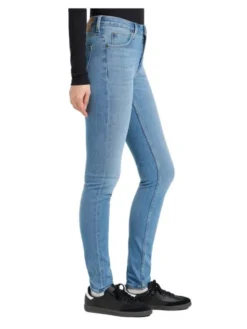 Lee Jeansy Scarlett High Niebieski Slim Fit
