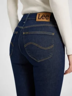 Lee Jeansy SCARLETT HIGH Niebieski Skinny Fit