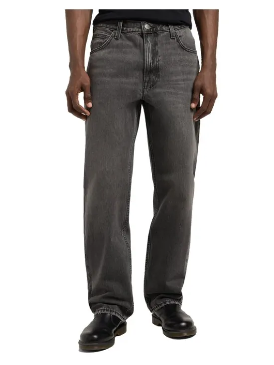 Lee Jeansy 112370686 Szary Relaxed Fit
