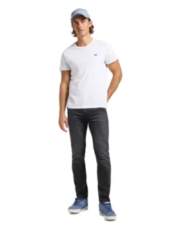 Lee Jeansy 112363851 Szary Slim Fit