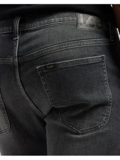 Lee Jeansy 112370585 Szary Slim Fit