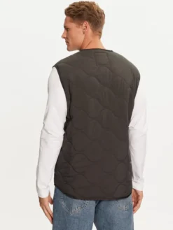 Lee Kamizelka 112341650 Czarny Regular Fit