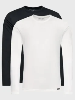 Lee Komplet longsleeve Twin Pack L60PCMKW 112140333 Kolorowy Regular Fit