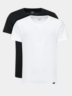 Lee Komplet t-shirtów 112145317 Granatowy Fitted Fit