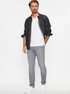 Lee Komplet t-shirtów 112145317 Granatowy Fitted Fit