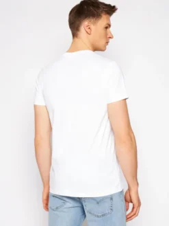 Lee Komplet t-shirtów L680CM12 112117015 Biały Regular Fit