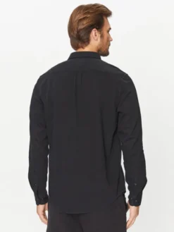 Lee Koszula 112330674 Czarny Regular Fit