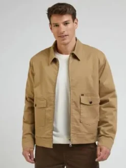 Lee Kurtka przejściowa CHETOPA JACKET Beżowy Regular Fit