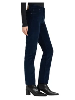Lee Spodnie materiałowe 112371094 Granatowy Slim Fit