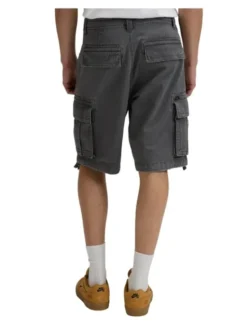Lee Szorty materiałowe Sierra Short Szary Cargo Fit
