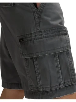 Lee Szorty materiałowe Sierra Short Szary Cargo Fit