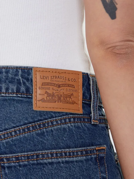 Levi's® Jeansy Dad Barrel 0039A-0001 Niebieski Baggy Fit