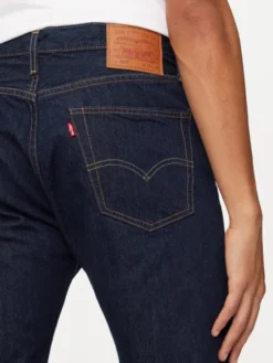 Levi's® Jeansy 501® 00501-0101 Granatowy Original Fit